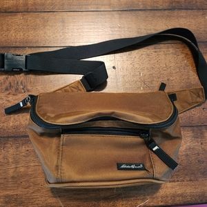 Eddie Bauer vintage brown fanny pack
